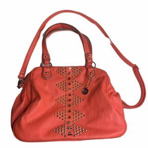 BIG BUDDHA Purse Coral Studded Handbag